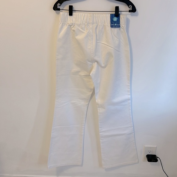 Soft Surroundings Triple S Bootcut Jeans White - Picture 3 of 7